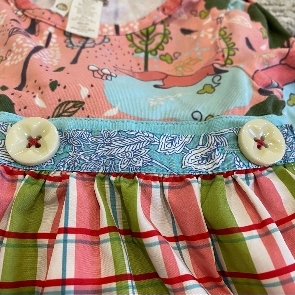 Matilda Jane Magic Woodland Dress Fox Owl 18 m - Picture 4 of 7